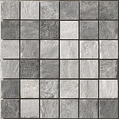 1045882 Biarritz Mos 5X5 Mix Grigio 30X30