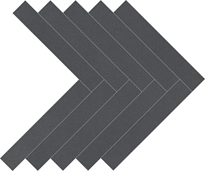 ELEMENTS DESIGN MOSAICO HERRINGBONE BLACK 34,5X42